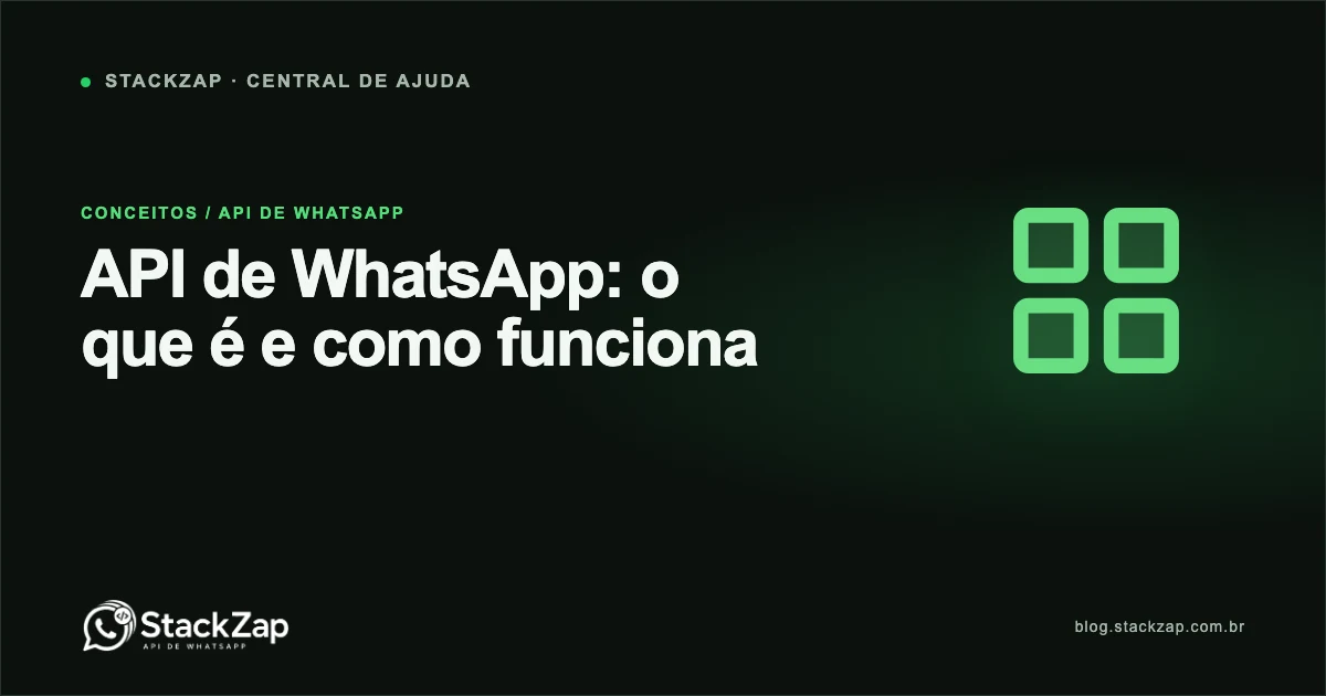 Ilustração sobre integração de sistemas por uma API de WhatsApp