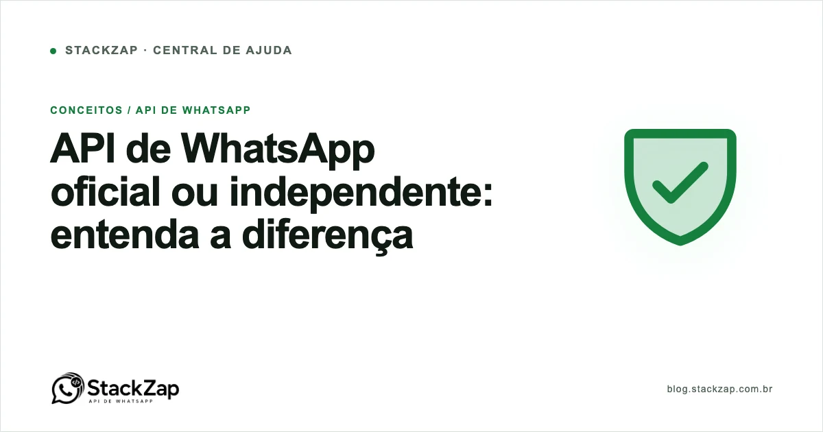 Comparativo visual entre modelos de API de WhatsApp