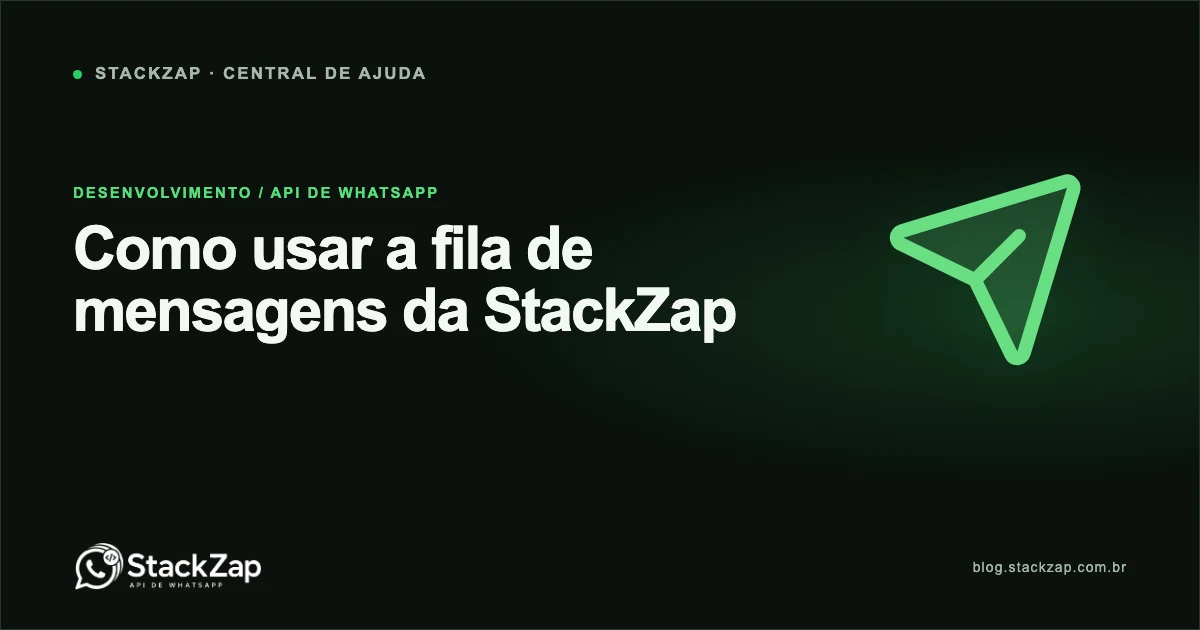 Ícone Phosphor Duotone de envio para a fila de mensagens da StackZap